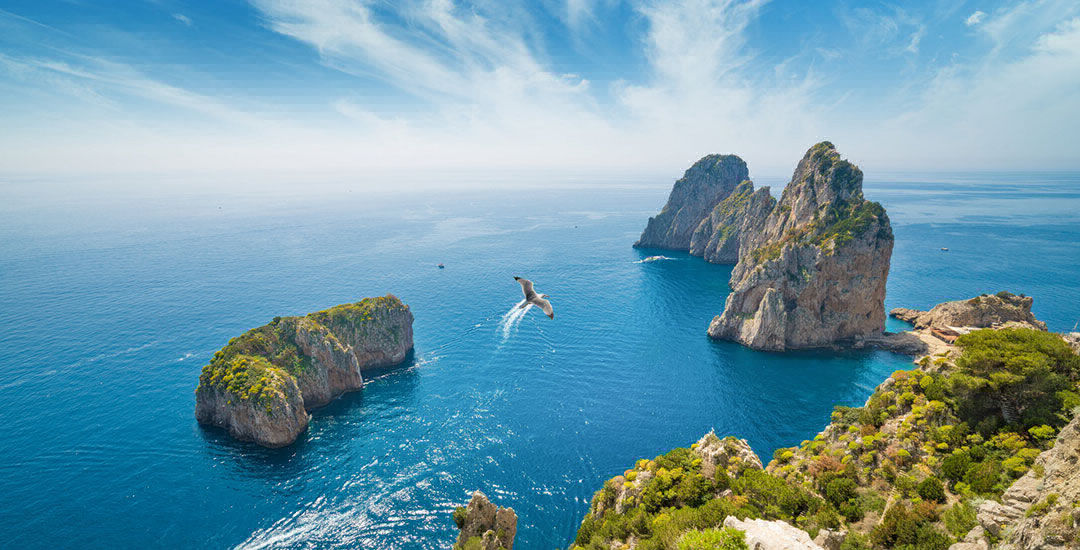 fabilous view of Capri